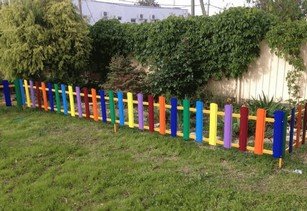 Декоративное ограждение участка в гостинице г. Пермь